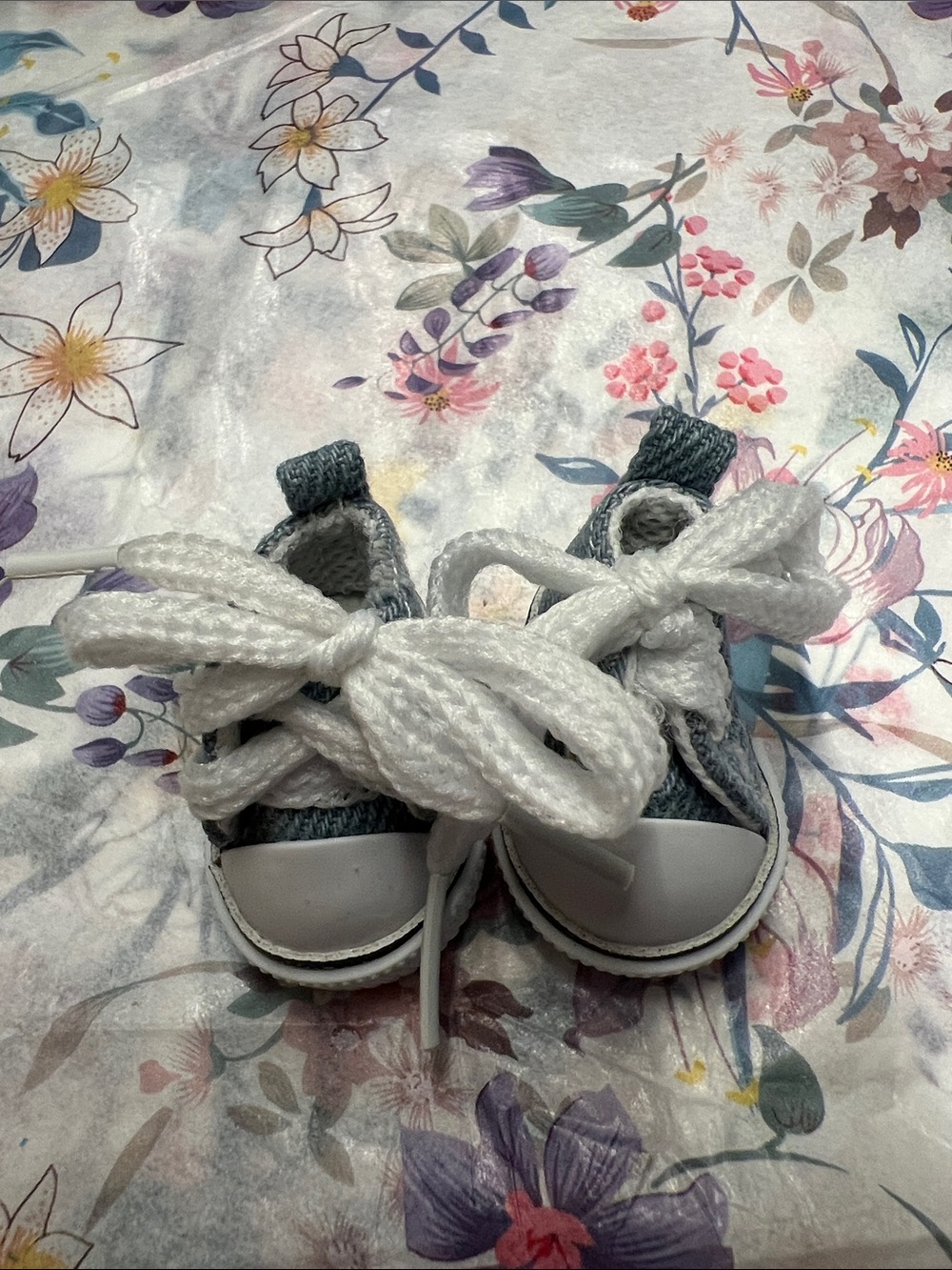 Labubu Blue Canvas Tennis Shoes